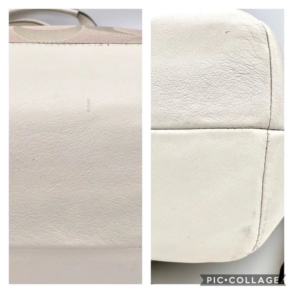 EUC Coach Campbell Signature Izzy Ivory Shoulder Bag - Picture 7 of 15